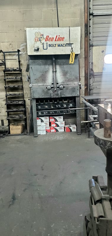 In-house spring and U-bolt fabrication tooling at Largo Frame